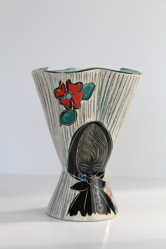 Vase en céramique vintage