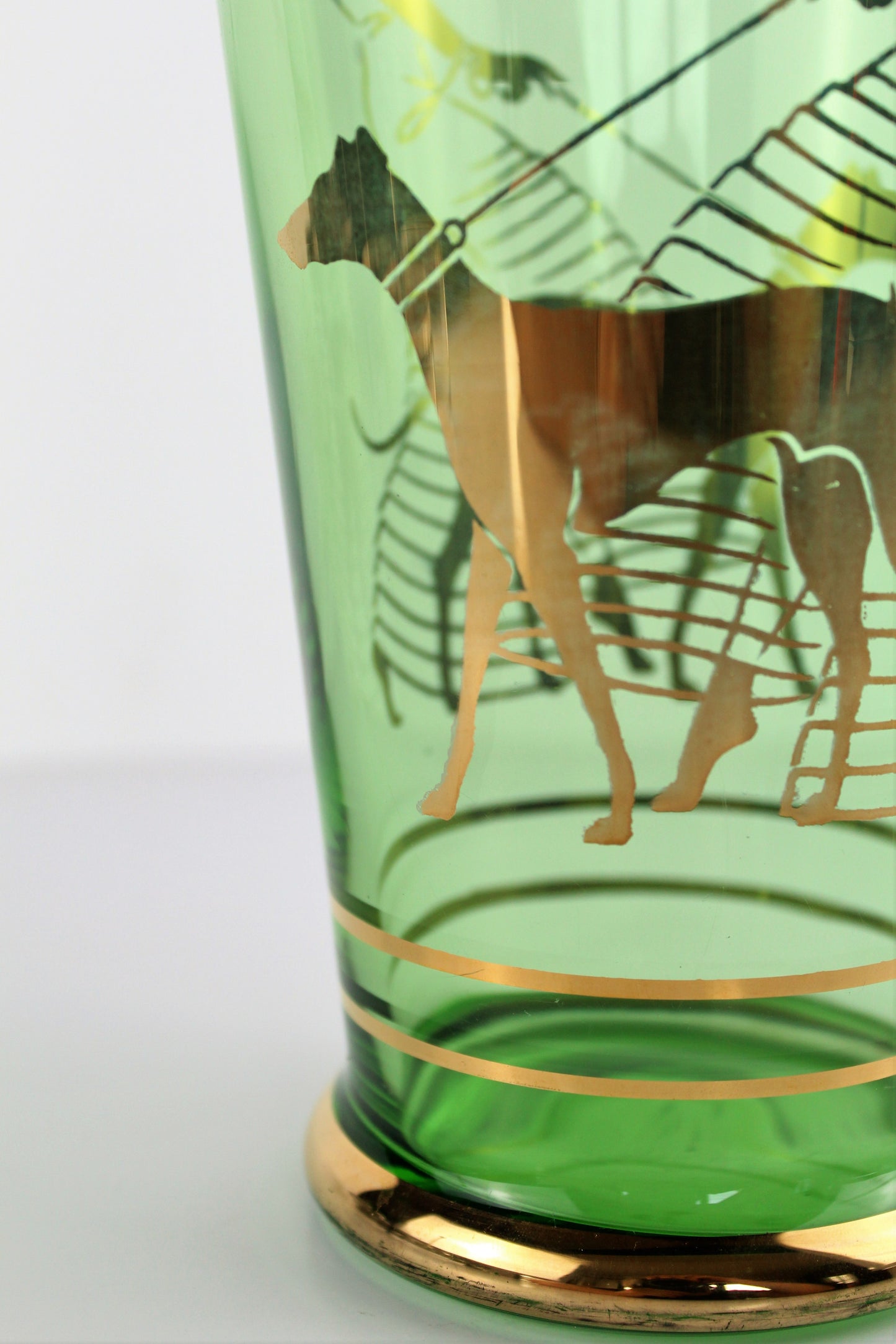 Vase vintage en verre