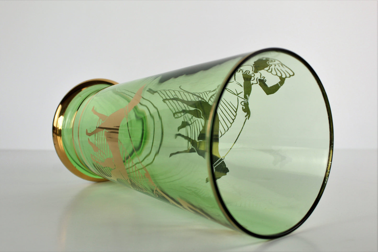 Vase vintage en verre