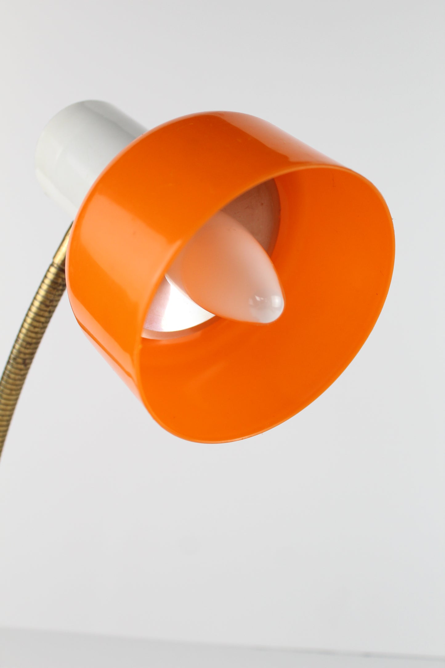 Lampe de bureau orange