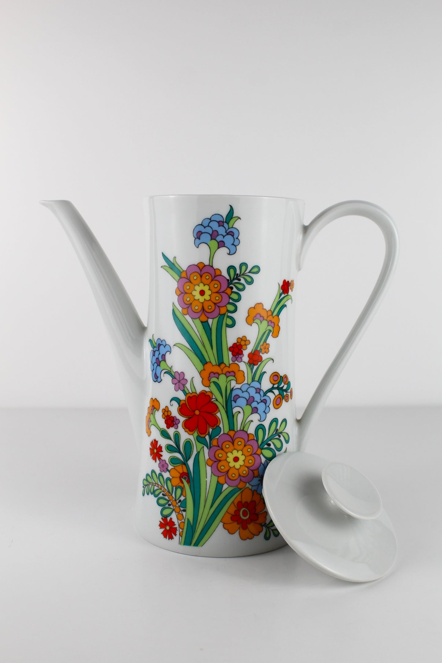 Cafetière Bavaria motif floral