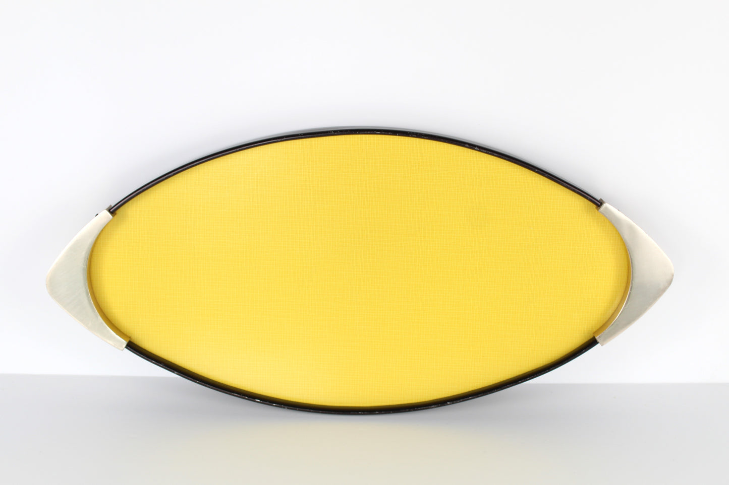 Plateau de service formica jaune