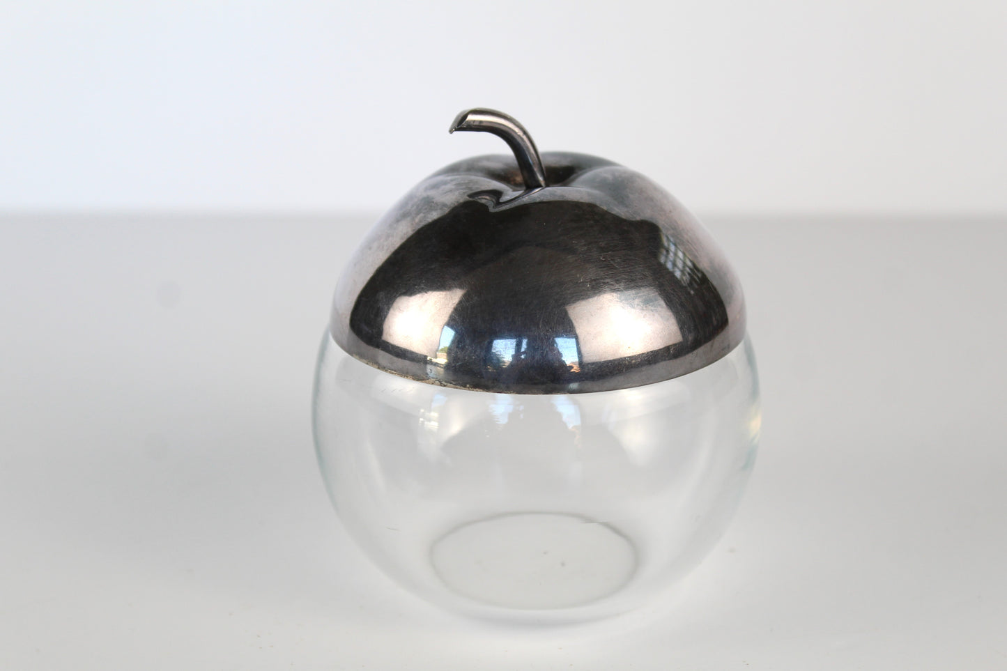 Sucrier pomme en verre