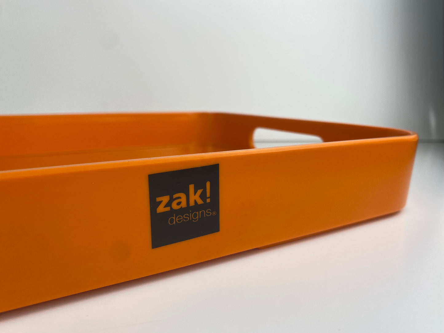 Plateau de service Zak orange