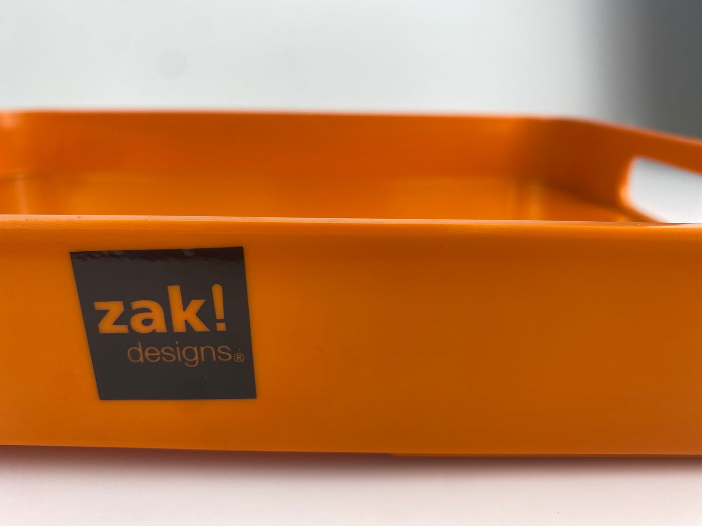 Plateau de service Zak orange